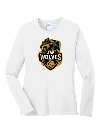Women's Long Sleeve Core Cotton Tee preview, front