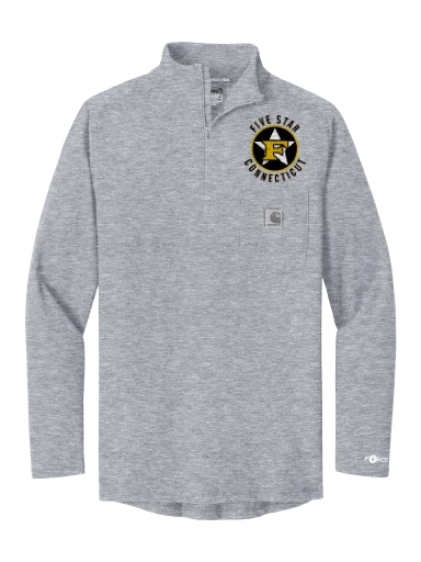 Carhartt Force 1/4-Zip Long Sleeve T-Shirt preview, front
