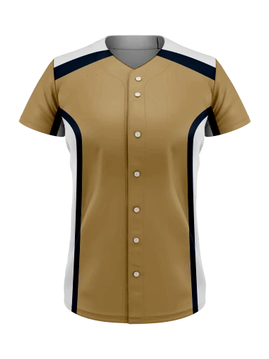 Softball Full-Button Cap Sleeve