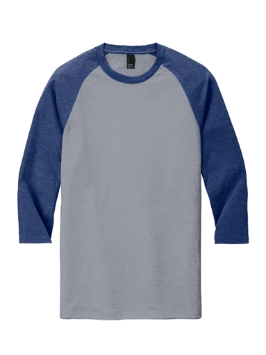 District Perfect Tri 3/4-Sleeve Raglan