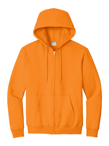 Essential Fleece Full-Zip Hooded Sweatshirt