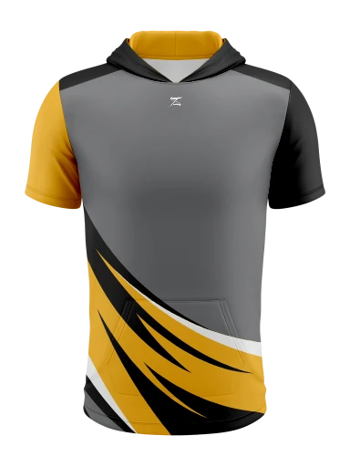 Short Sleeve Hooded Tshirt