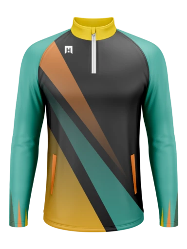 Sublimated Men's Long Sleeve 1/4 Zip