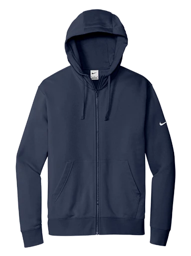 Nike Club Fleece Sleeve Swoosh Full-Zip Hoodie