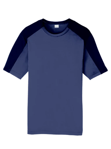 Sport-Tek PosiCharge Competitor Sleeve-Blocked Tee